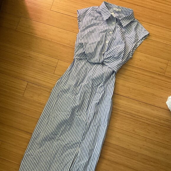 Maurices Dresses & Skirts - Maurice‘s Striped Twist Front Shirt Dress women’s xs new with tags